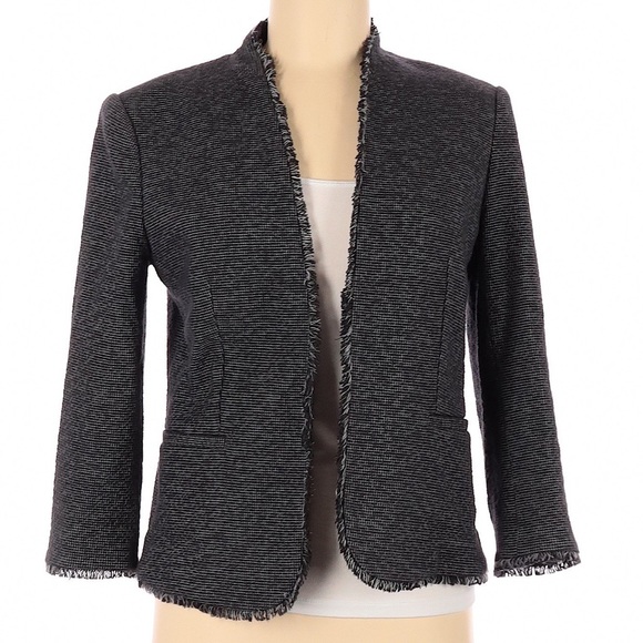 frayed blazer